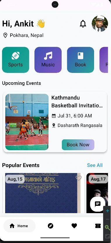 Hamro Booking App